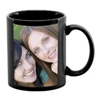 Photo Mug Black - Create Your Own Favortie Mug with a Photo of Your Loved One