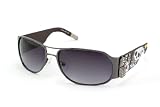 Ed Hardy EHS 037 Winner Take All Sunglasses Gunmetal
