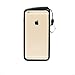 Moonmini Stylish Phone Bumper Frame Case Cover Skin Protector with Hanging Neck Strap Rope for iPhone 6 Plus 5.5 inch - Black