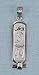 Sterling Silver Cartouche Pendant with 