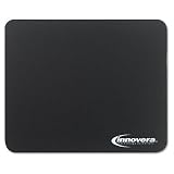 Rubber Mouse Pad, 9 1 4w x 7 3 4d x 1 4h, Black (IVR52448) Category: Computer Wrist Rests by