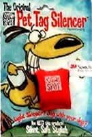 Red Quiet Spot Dog Tag Silencer