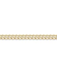 14K Gold 10mm Curb Link Chain