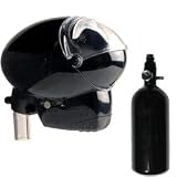Paintball Nitro 48/3000 HPA Tank and Evo III Black Loader
