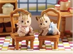 CALICO CRITTERS CARAMEL CAT TWINS