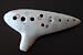 Cute Bird and Flower - 12 Holes Alto C Ocarina Flute