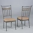 Almond Dining Side Chair with Sandy Beige Fabric By Powell Furniture