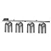 SINGLE ROW SUSPENSION BAR, 4 BULB