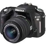 Picture Of Pentax K100D - Digital camera - SLR - 6.1 Mpix - PENTAX-DA 18-55mm and 50-200mm lenses - optical zoom: 3 x - supported memory: MMC, SD