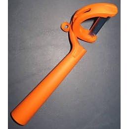 Tupperware Twistable Peeler in Bright Orange by Tupperware