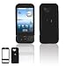 Solid Black Snap-On Cover Hard Case Protector for HTC Google G1 Gphone Dream