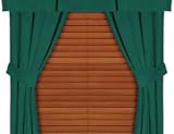 Philadelphia Eagles MVP Drape with Tie Backs Teal 63 inch