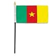 Cameroon Flag 4 x 6 inch