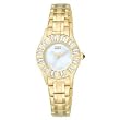 Citizen #EW5372-55D Women's Gold Tone Swarovski Eco-Drive Dress Watch