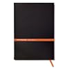 Whitelines Hard Bound A4 Squared Notebook - Black
