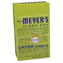 mrs meyer's clean day 80CT Lemon Dryer Sheets static remover ( Value Bulk Multi-pack)