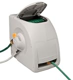 Outdoor Living : Suncast Corporation RSB100 No-crank Enclosed Hose Reel 100'
