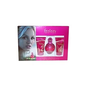 Fantasy by Britney Spears for Women - 3 Pc Gift Set 1oz EDP Spray, 1.7oz Body Souffle, 1.7oz Shower Gel