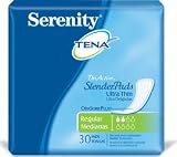 Serenity/Tena DriActive Slender Pads (Ultra Thin, Regular) Case/180 (6 bags of 30)