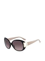 Salvatore Ferragamo Gafas de Sol Sf668S (57 mm) Negro / Crema