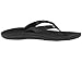 OLUKAI Kulapa Kai Women's Beach Sandals, Quick-Dry Flip-Flop, Water Resistant, Compression Molded Footbed & Wet Grip Soles, Black/Black, 9