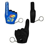 Kansas Jayhawks KU NCAA Basketball Number 1 Fan Flashlight Keychain