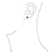 Bling Jewelry 925 Sterling Silver Twisted Love Knot Stud Earrings