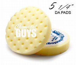 5-1/4' Inch DA Yellow Cutting Pad- LAKE COUNTRY CCS TECHNOLOGY