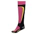 The Salomon Focus Ski Socks have the following features: These Salomon ski socks for women have an elastic strap to ensure the sock stays in place. The front side of these black and pink socks is made of thick, shock absorbing material for good protection. Stretch fabric is applied around the ankle for a good fit and extra protection. Specifications: Black with pink Salomon ski socks Extra reinforced leg part for shock absorption and comfort Stretch fabric around the ankle for protection and comfort Tags: ski socks, ski socks women, ski wear, ski accessories.