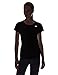 New Balance Women's Accelerate Short Sleeve, Black, Large