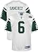Mark Sanchez Jersey: Reebok White Replica #6 New York Jets Jersey - X-Large