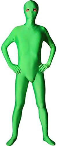Full Body Greenman Suit - Lime Green
