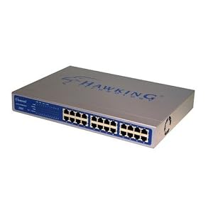 Hawking HFS24T 24-Port 10 100M Rack Mount Switch by Hawking Technology