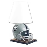 NFL Deluxe Helmet Lamp - Oakland Raiders