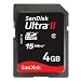 Sandisk Ultra SDHC 4 GB Class 4 Flash Memory Card (SDSDH-4096)