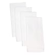 Classic Hotel Dinner Napkins 4-pk. - White