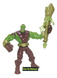 Childrens Toyshop  Toys : Marvel Silver Surfer DRAXX figure moc