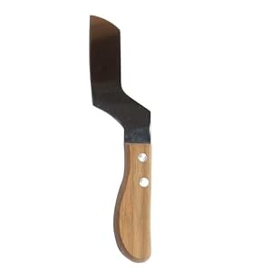 Bamboo Stainless Steel Cheese Cleaver by 