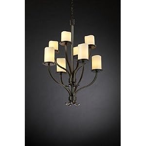 Sonoma 8 Light Bronze Chandelier Candle Shades