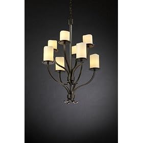 Sonoma 8 Light Bronze Chandelier Candle Shades