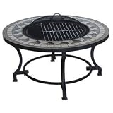 Gardeco Calenta Mosaic BBQ Fire Bowl