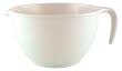 Zak Designs White 1-Quart Batter Bowl with Handle