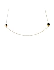 Gorjana Chloe Double Bead Necklace Gold