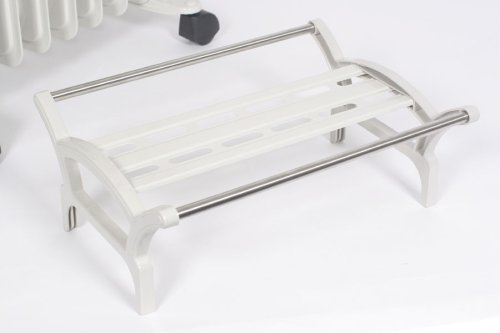 AucSale 1500W オイルヒーター 10枚フィン AH-1510-H タオルハンガー付き 自動温度調節 安全スイッチ付 10畳まで対応