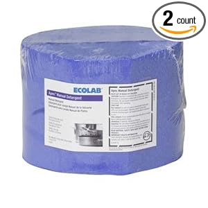 Ecolab 10362 Apex Solid Detergent, Commercial-Strength Manual Detergent