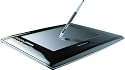 HANVON Grafiktablett USB sw A5 batterielos drahtloser Stift Express touch Tasten 1024 Stufen 5080LPI inkl. Schrifterk Software