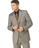 Calvin Klein 2-Button Tan Tic Jacket