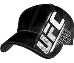 UFC Screen Printed Art W/Back Emblem Flexible Fitted Hat