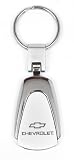 Chevrolet Chrome Teardrop Keychain