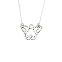 Children's Sterling Silver "Angel" Pendant by Bob Siemon, 14"